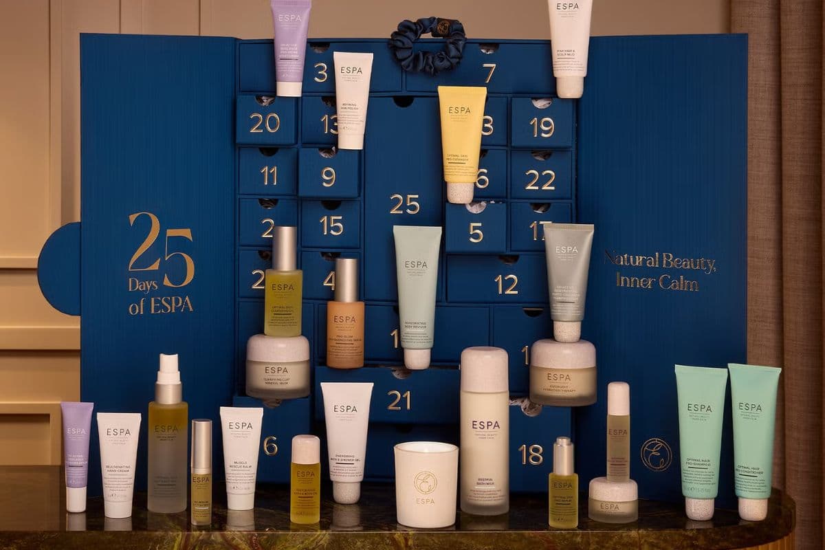 The ESPA Wellness advent calendar is packed full of luxury products to pamper yourself this festive season