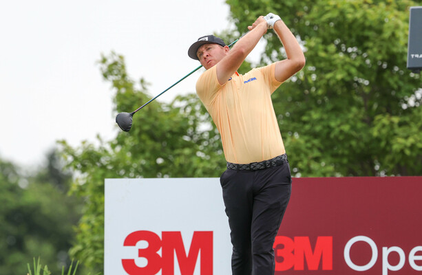 Power fighting to stay inside cut-line as play suspended again in Utah