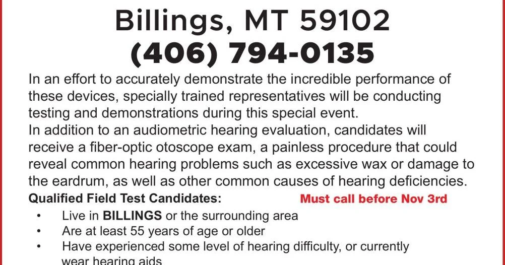 MIRACLE-EAR - Billings - Ad from 2025-10-27