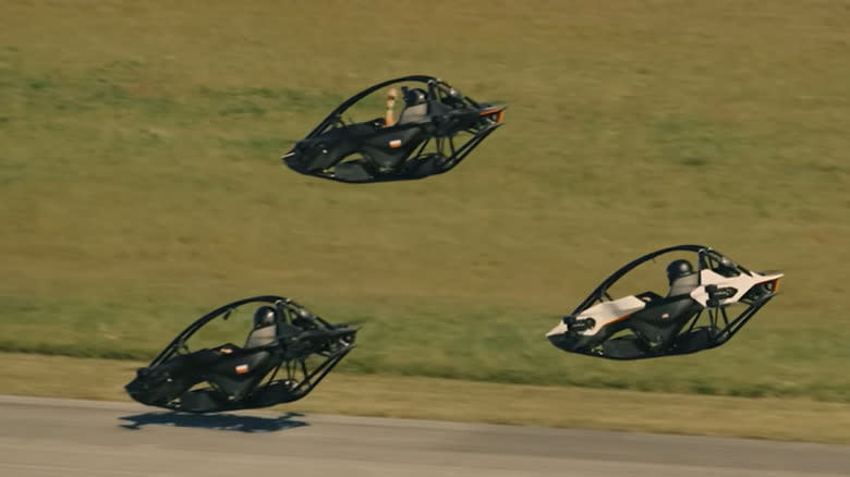 The World's First Jetson Personal Aerial Vehicle Race Certainly Looked Like Something From A Sci-Fi Cartoon