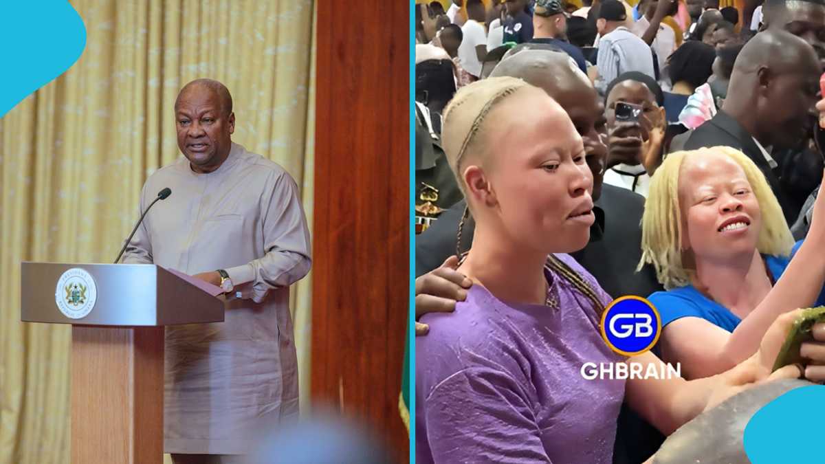 President Mahama takes selfies with persons with disability, warms hearts: Love for the people