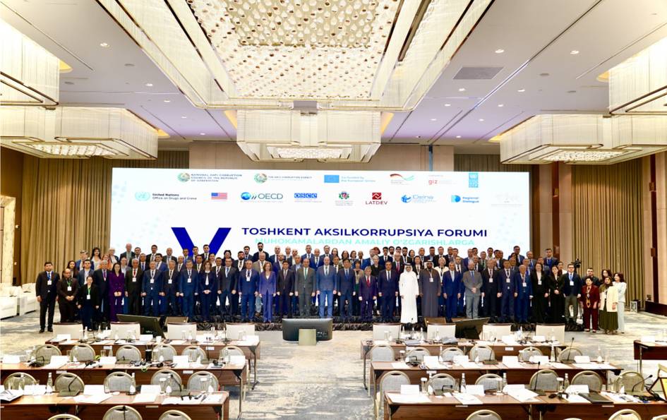 Uzbekistan hosts 5th Tashkent anti-corruption forum to advance integrity and real reform - Daryo.uz