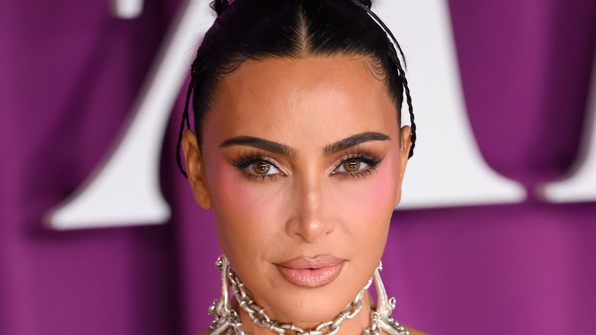 Kim Kardashian looks unrecognizable as she channels TikTok star with daughter North and Kris Jenner for Halloween
