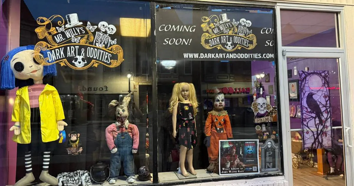 DeKalb man conjures passion for oddities with new store, open in time for spooky season