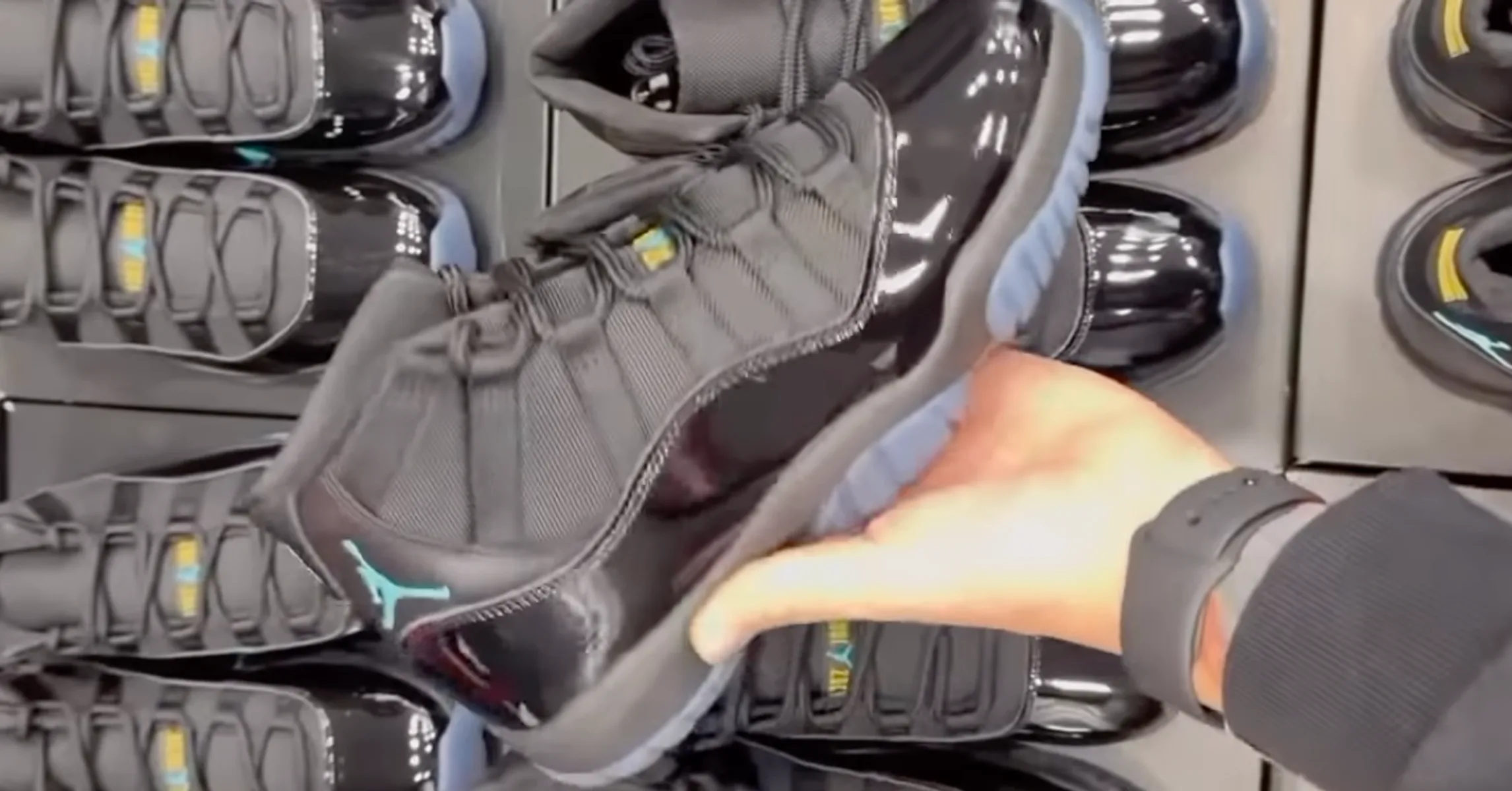 Air Jordan 11 “Gamma” Unboxing Video Surfaces