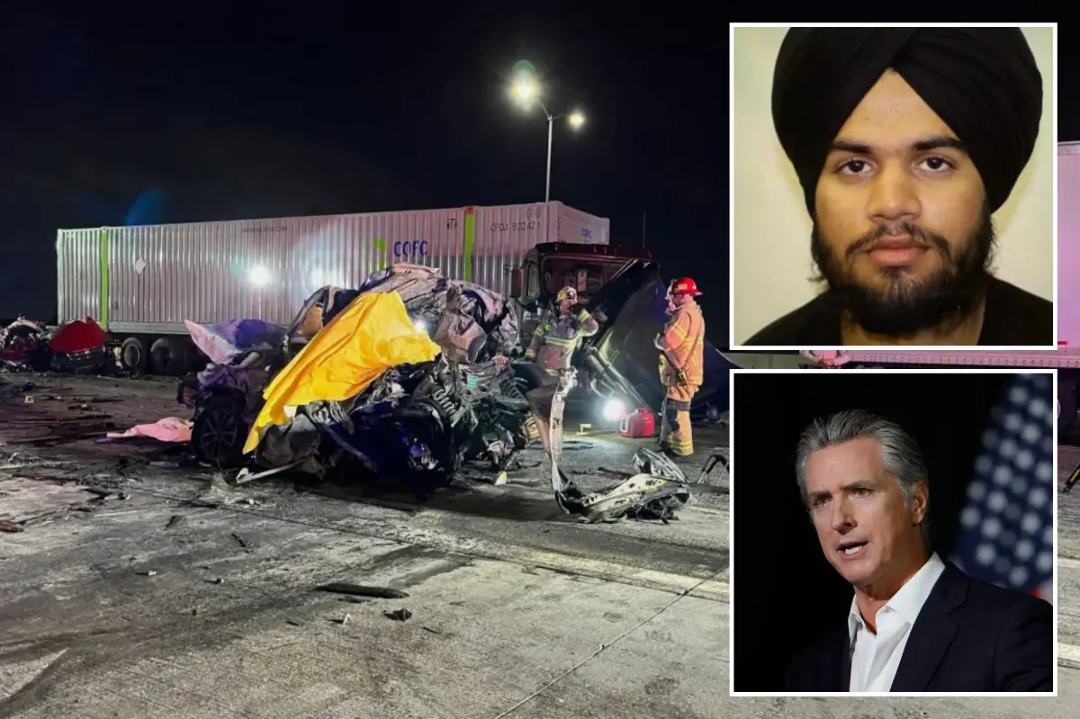 Damning DOT report blames Newsom for illegal immigrant trucker’s deadly Calif. crash: ‘There will be consequences’