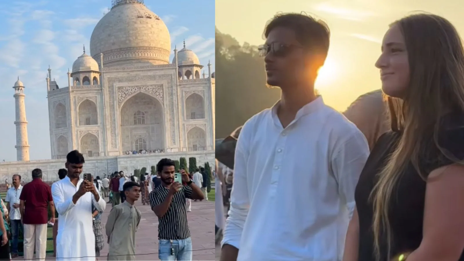 Foreigner Visits Taj Mahal, Becomes The ‘Tourist Attraction’ Herself: ‘I Could Hardly Walk Away’