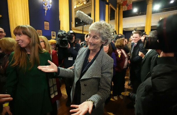 Connolly pledges to 'shape a new republic' as she's elected president with largest vote ever