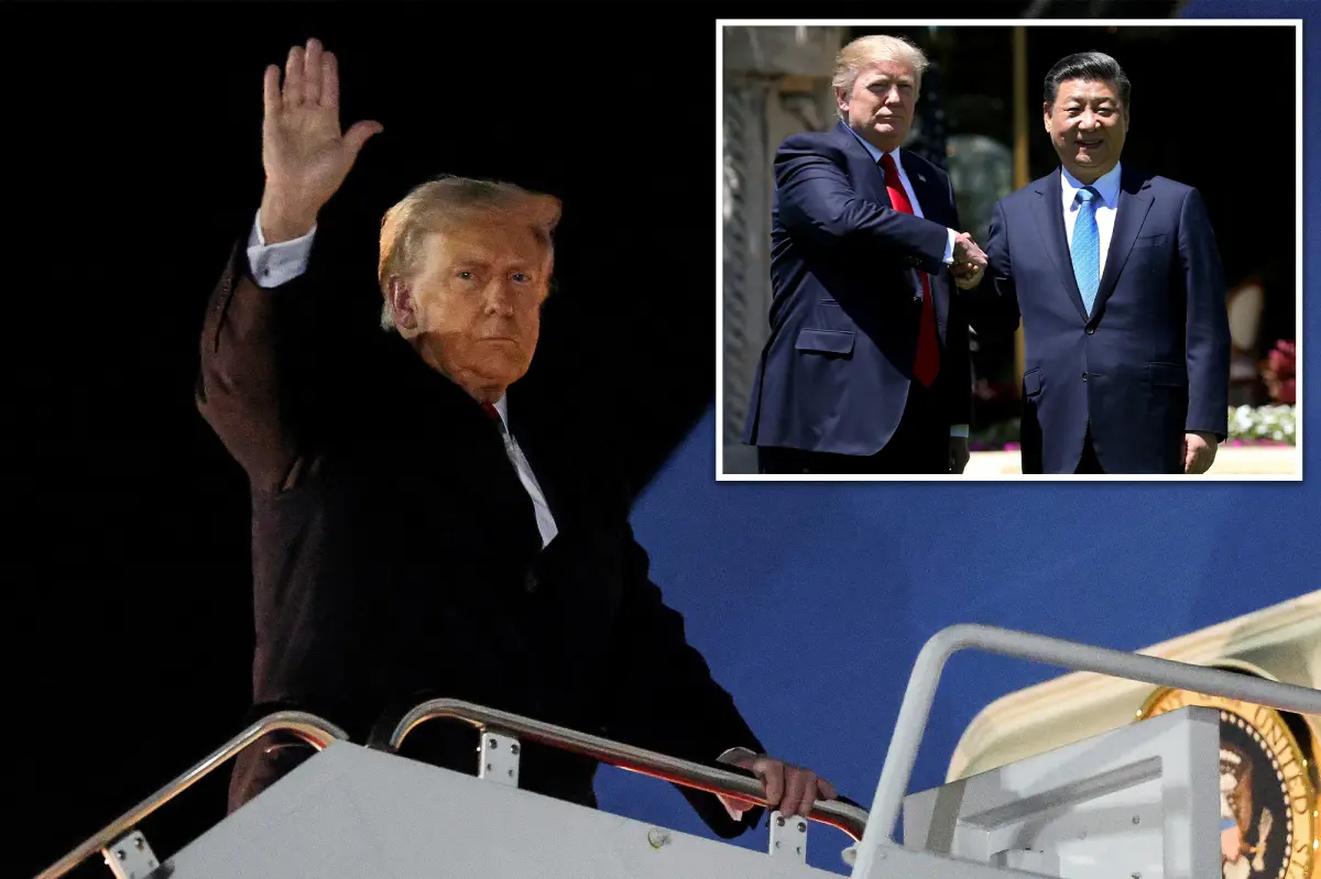 Trump heads to 3-country sprint in Asia, meeting with Xi as government shutdown drags on at home