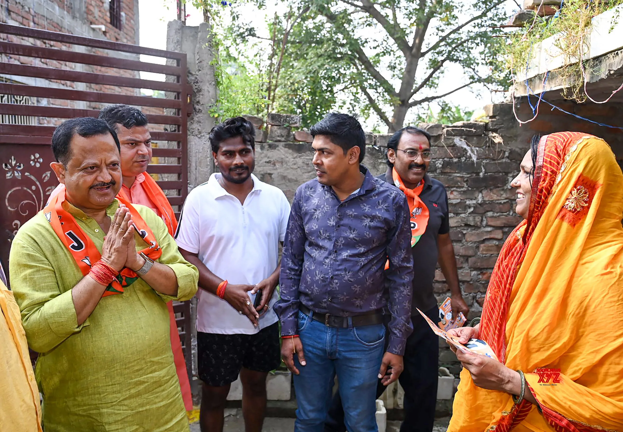 Muzaffarpur: BJP Candidate Ranjan Kumar Holds Public Outreach #Gallery