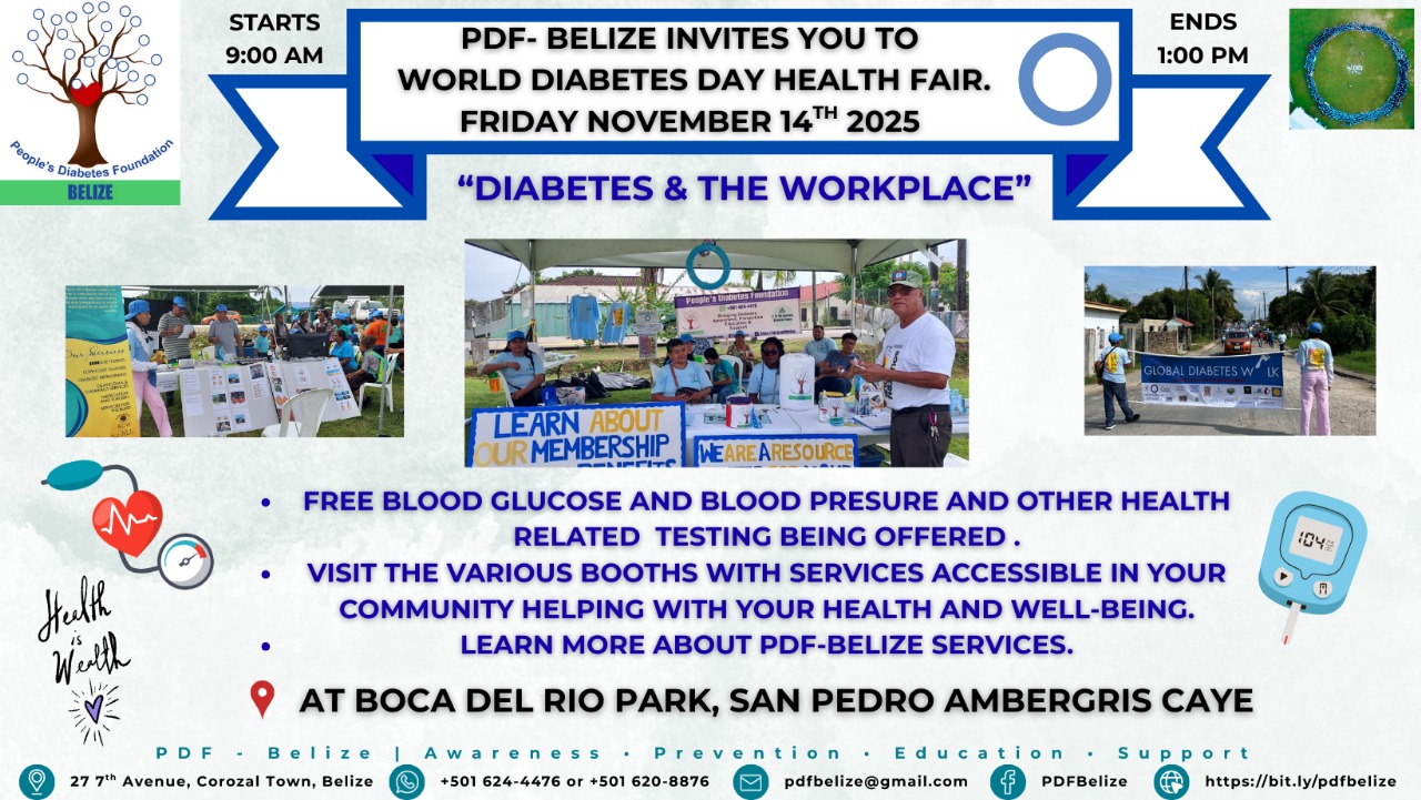 World Diabetes Day Awareness Walk Scheduled in San Pedro