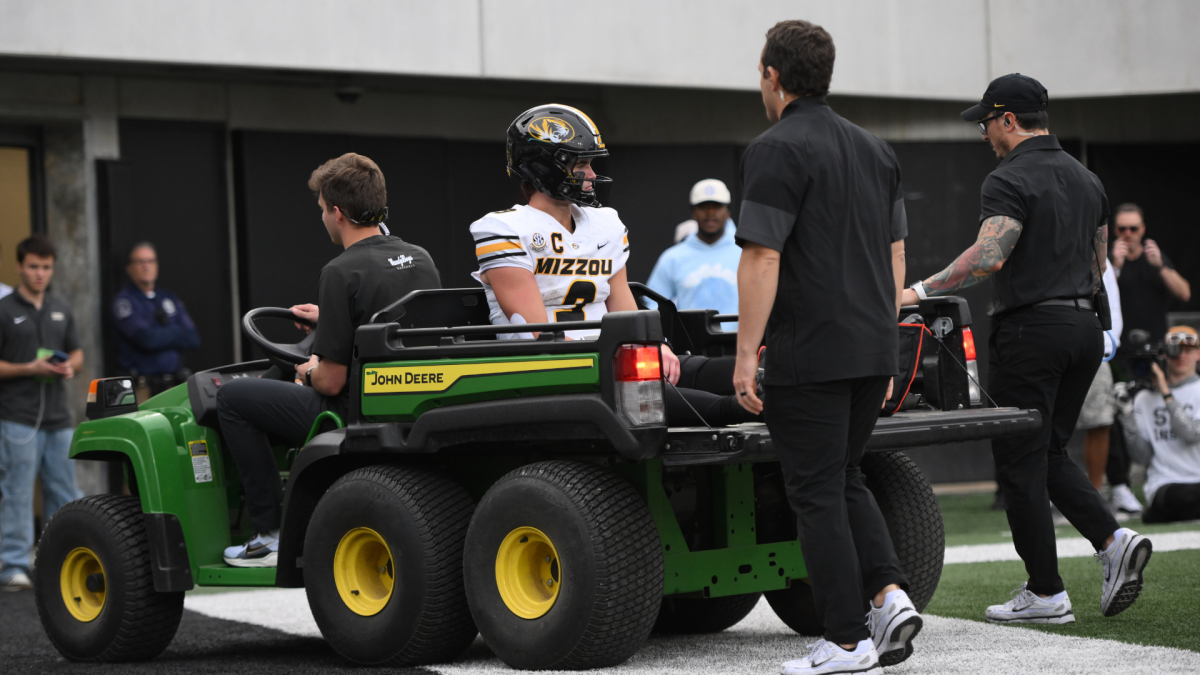 Beau Pribula injury update: Missouri QB's severe ankle sprain not expected to be season ending
