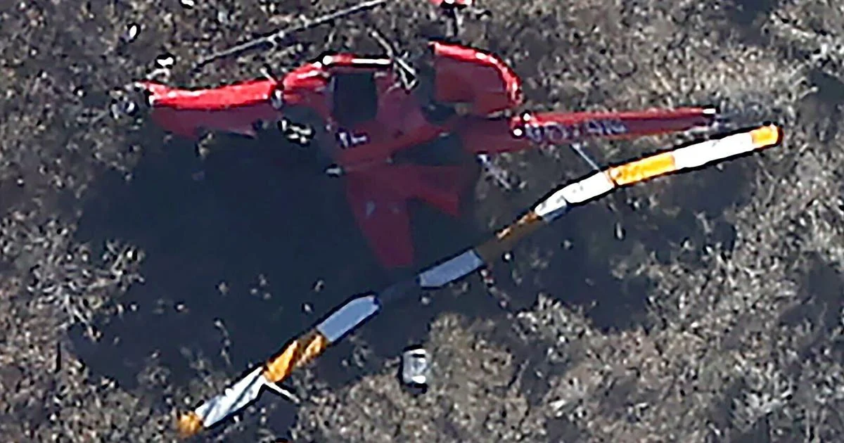 Crash site reveals Montana helicopter wreck involving Darren Bailey's family