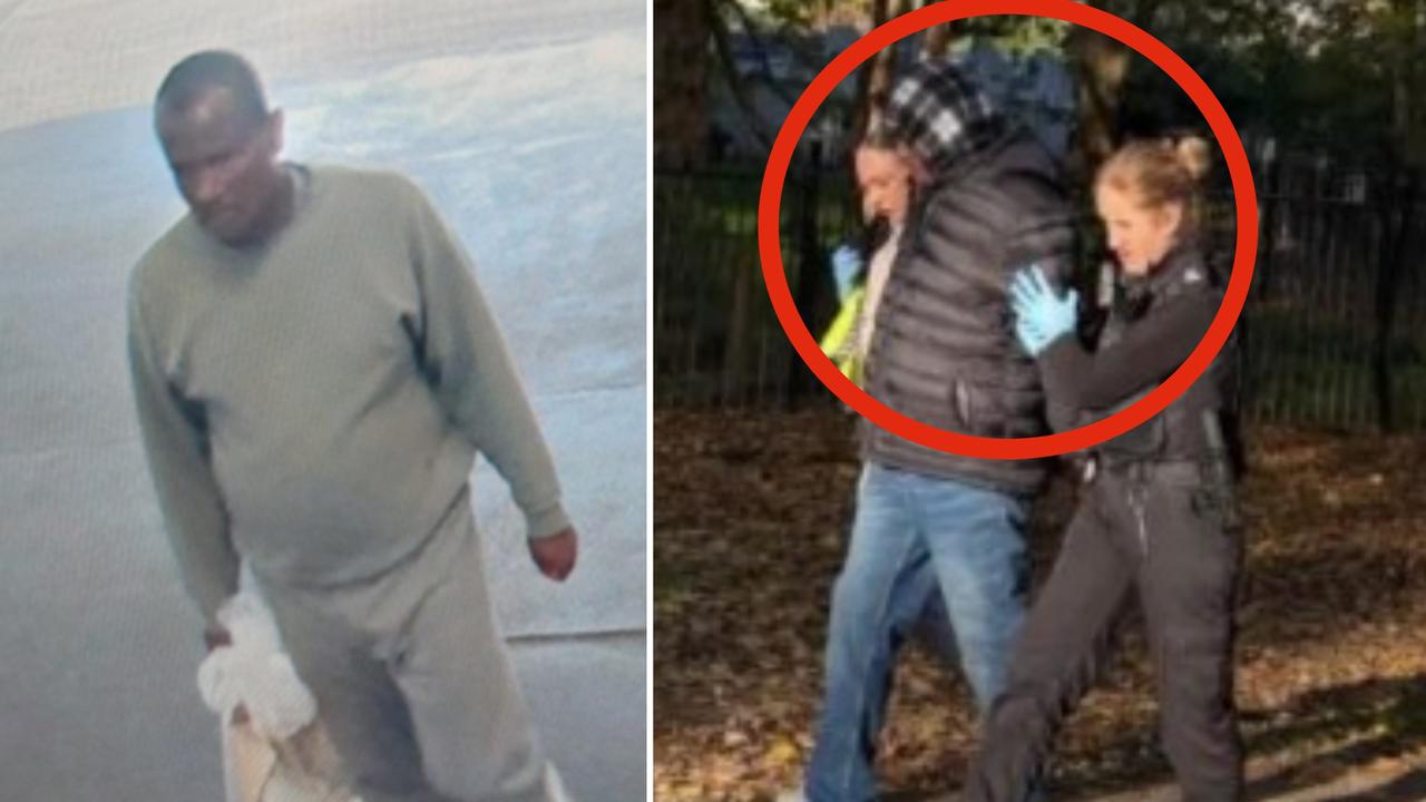 Dramatic moment sex offender arrested