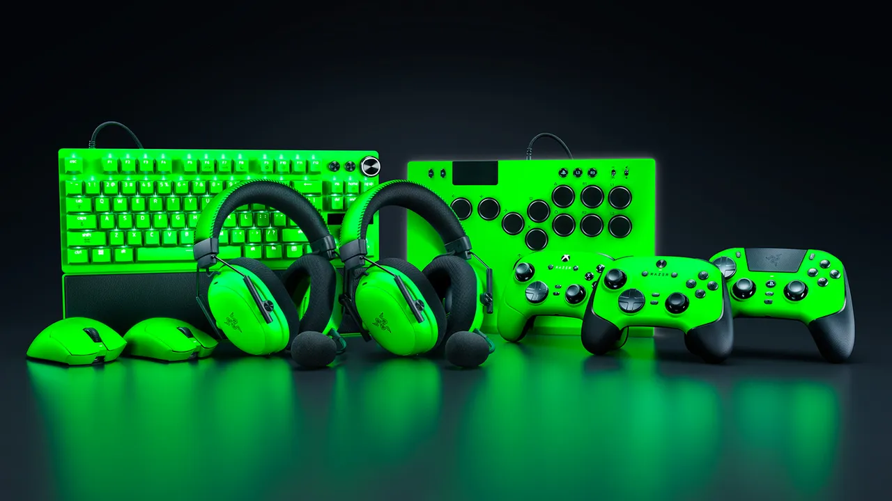 Razer Launches a New Gaming Collection That's Somehow Even Greener