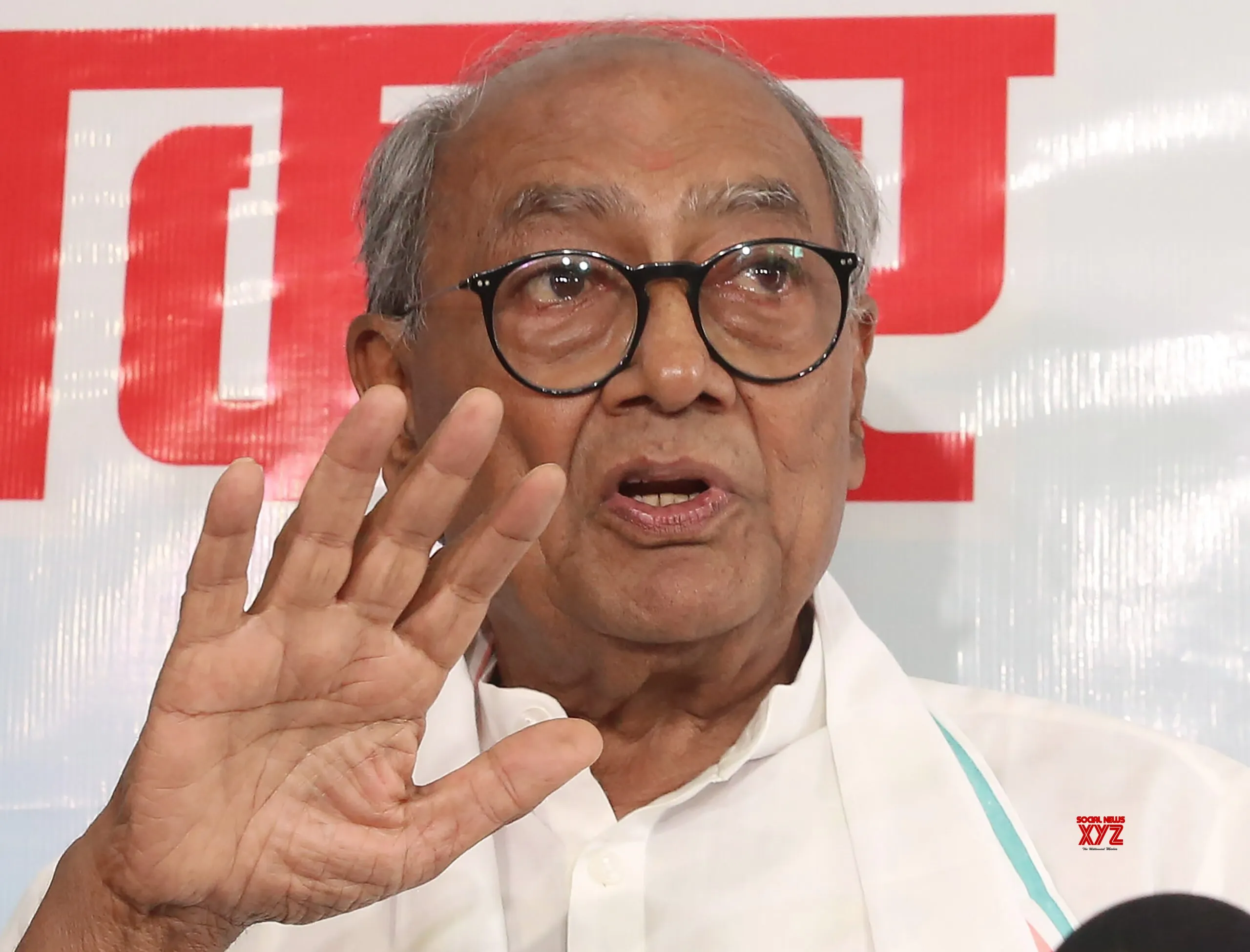 Bhopal: Digvijay Singh Holds Press Conference #Gallery