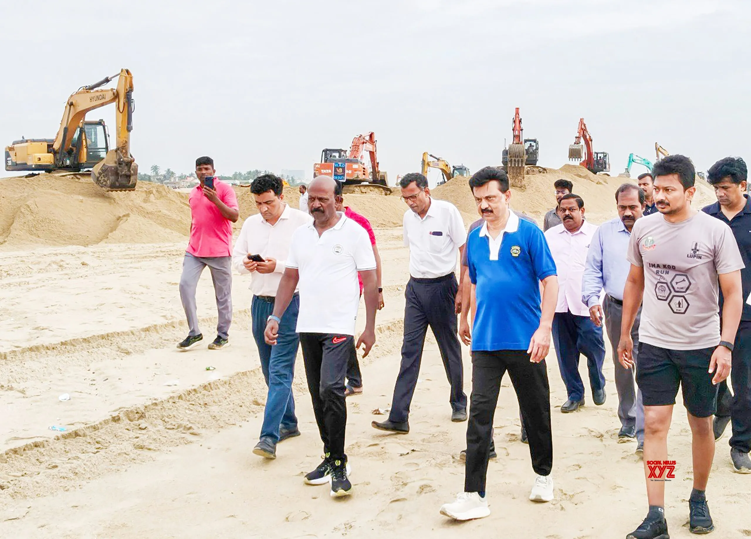 Chennai: M.K. Stalin Reviews Adyar Canal Works #Gallery
