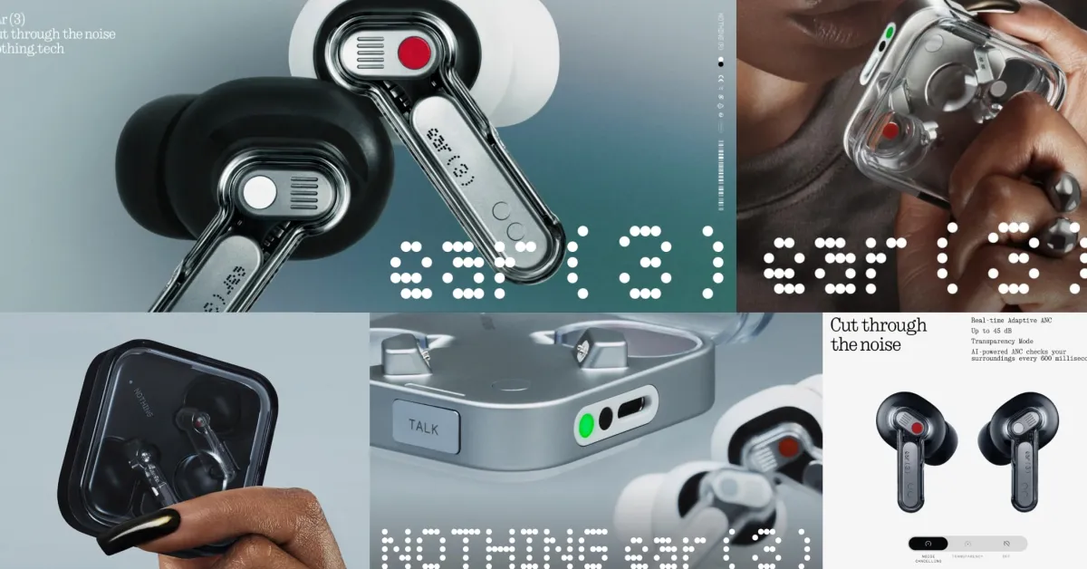 New Nothing Ear (3) wireless buds see very first price drop on Amazon for today only