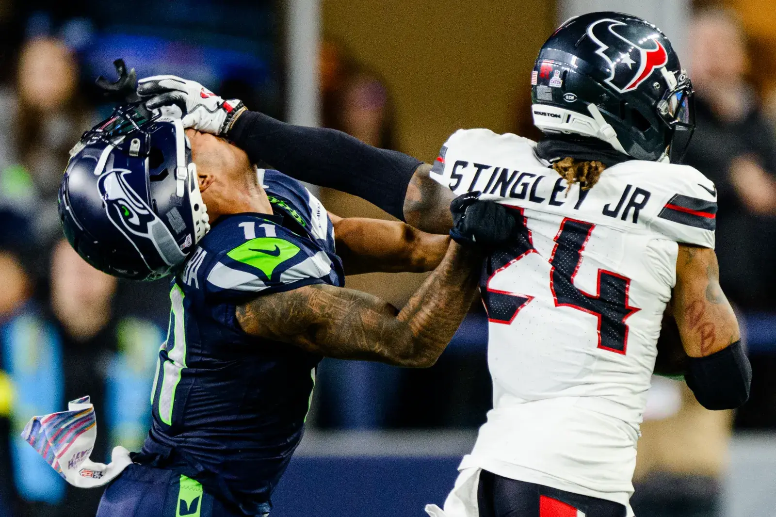 NFL Hands Out Fine To Derek Stingley After Skirmish With Jaxon Smith-Njigba