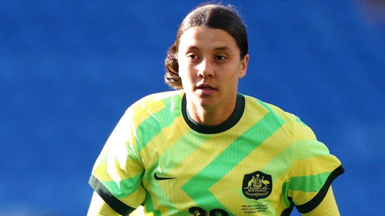Sam Kerr taken off during Australia’s win over Wales after 725 day wait