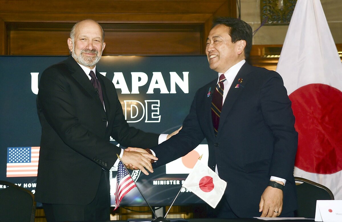Japan, U.S. to deepen cooperation in shipbuilding, AI, next-gen tech