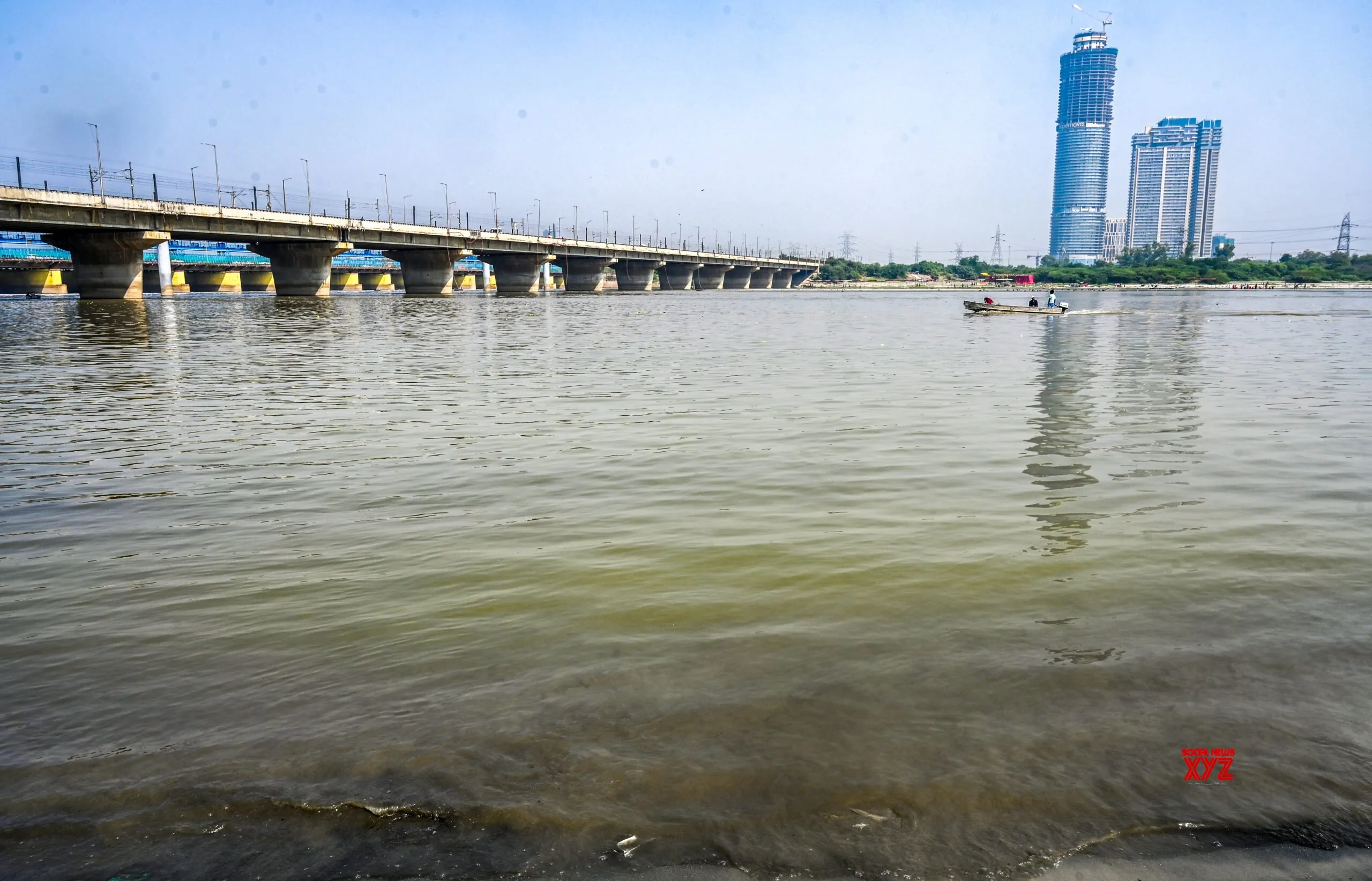 New Delhi: Yamuna River Cleaned Ahead of Chhath Puja #Gallery