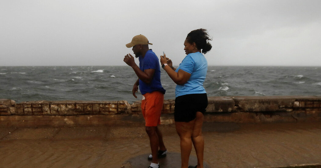 A Powerful Storm Nears Jamaica