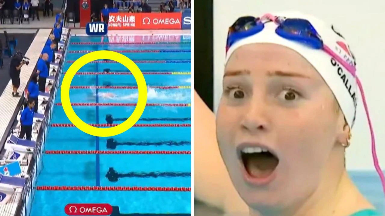 Mollie O’Callaghan breaks world record for second time in a week