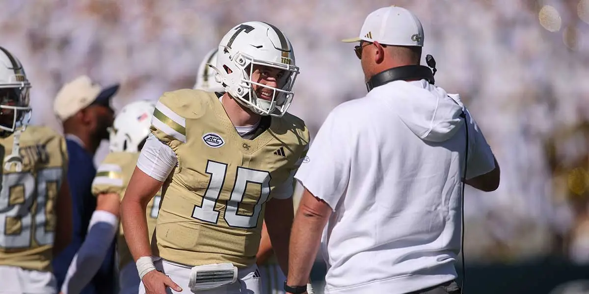 Georgia Tech’s Brent Key drops the mic amid Haynes King’s Heisman buzz