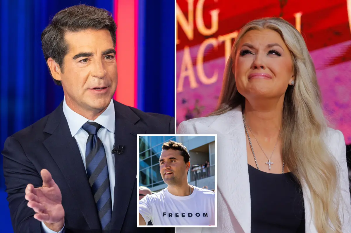 Fox News's Jesse Watters lands first TV interview with Erika Kirk