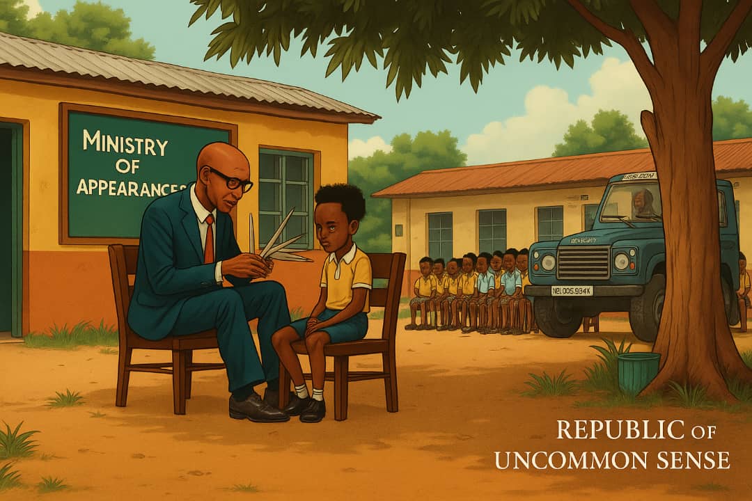 Hair today, loot tomorrow: A civic barber shop in Sikakrom