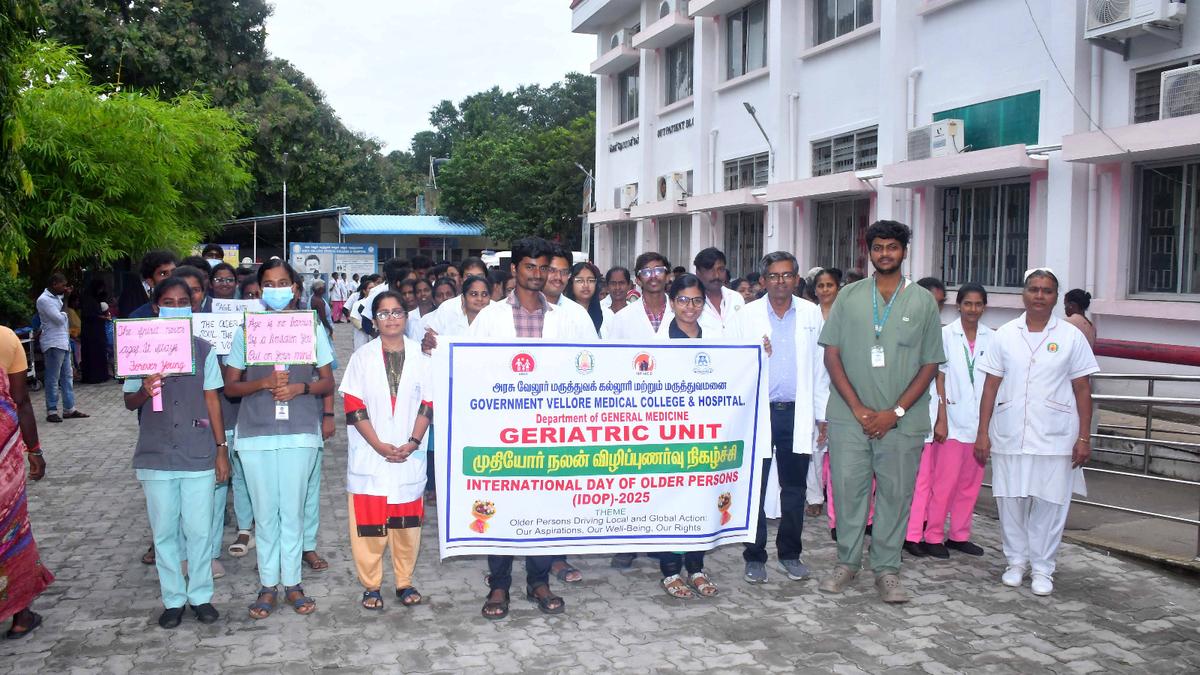 Vellore GH celebrates International Day for Older Persons