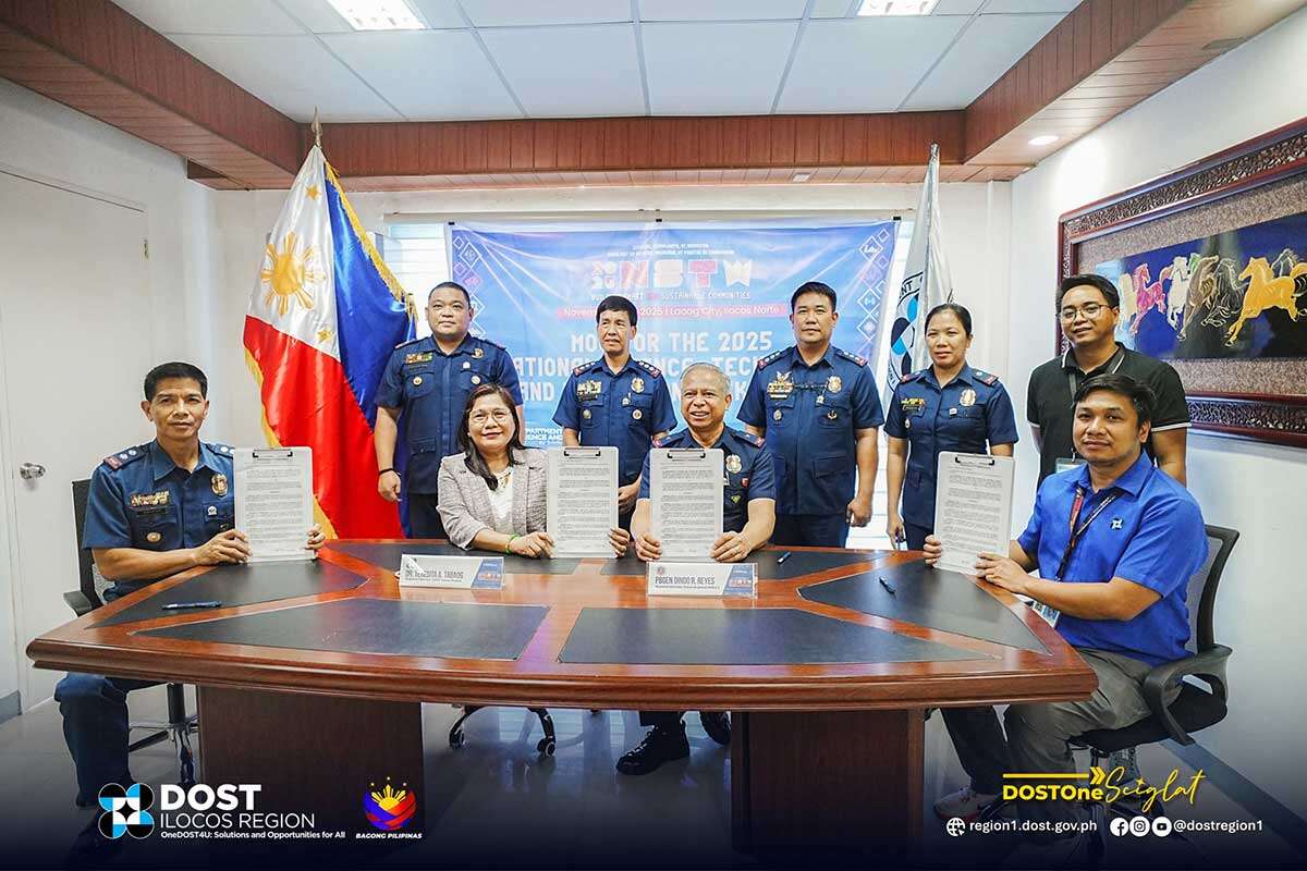 DOST Ilocos Region and PNP Region 1 Strengthen Partnership to Ensure Safety and Security For the Upcoming 2025 National Science and Technology Week in Loag City