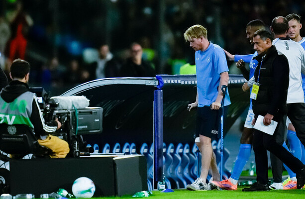 Napoli go top with slump-ending win over Inter but lose De Bruyne