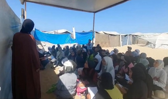 Schools without walls: Gaza’s quest for learning amid ruins of war