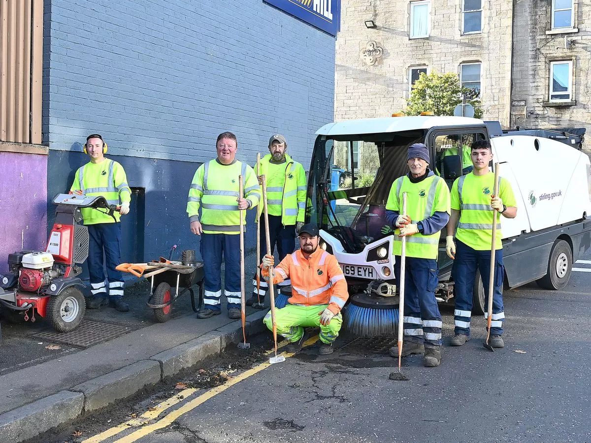 Stirling Council launches 'targeted deep clean' of communities to improve living conditions