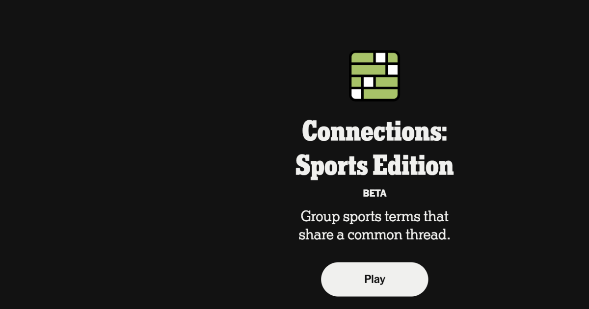 NYT Connections Sports Edition Today: Hints, Answers, October 28