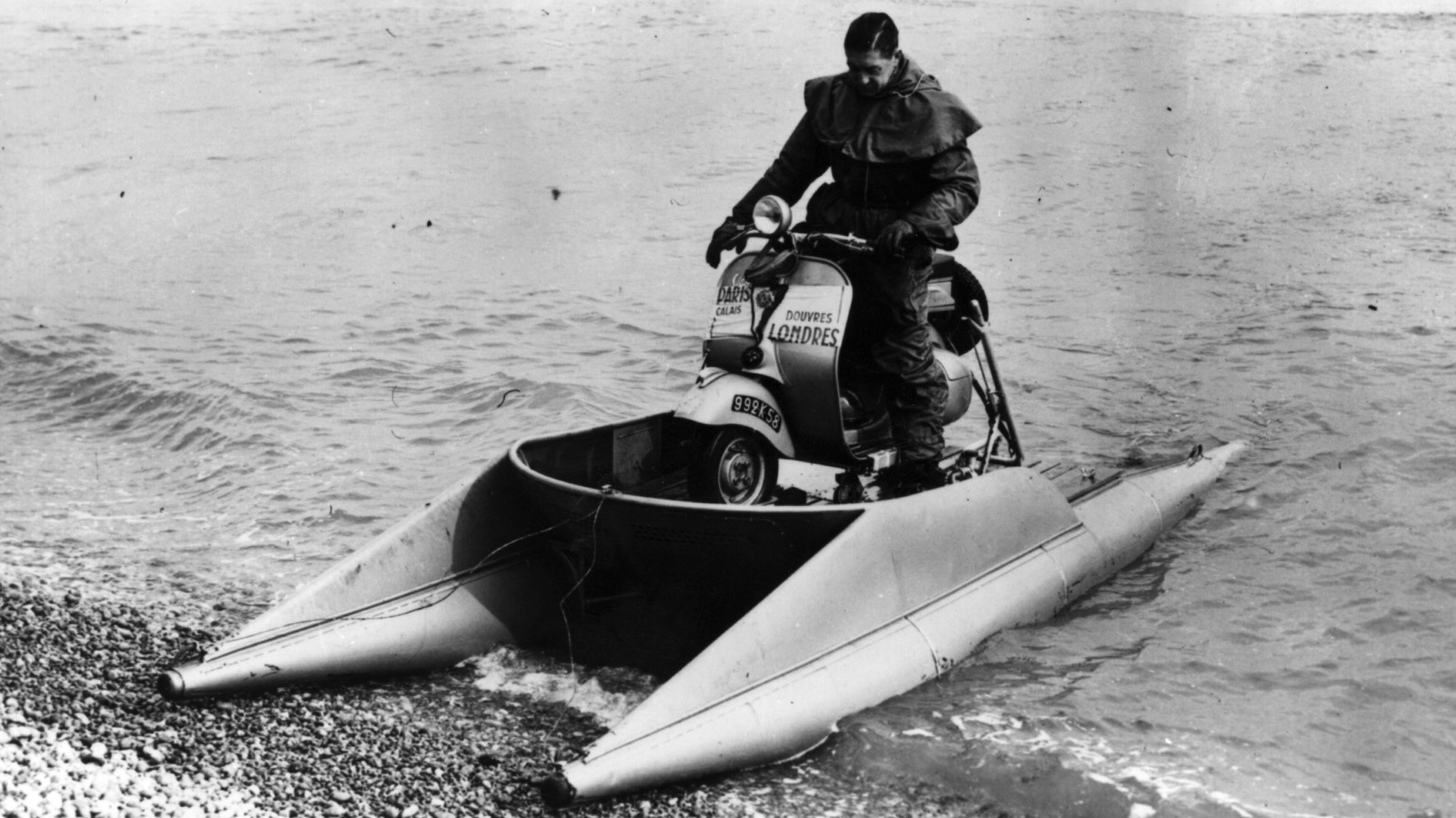 This 1952 Vespa Sailed Across The English Channel (Yes, Really)
