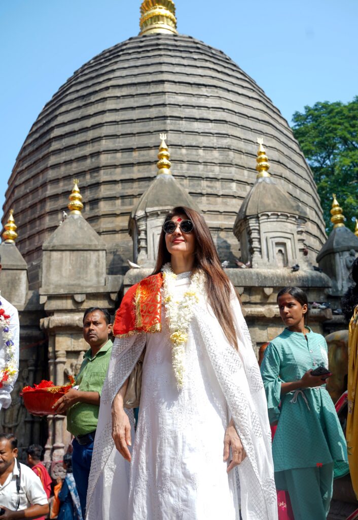 Guwahati: Sangita Bijlani Visits Kamakhya Temple #Gallery