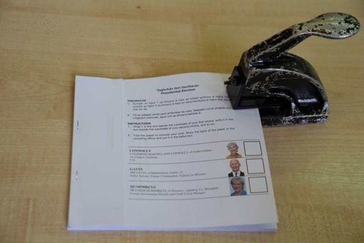 Counting is to begin on Saturday to reveal who the Irish public have voted to be their next president
