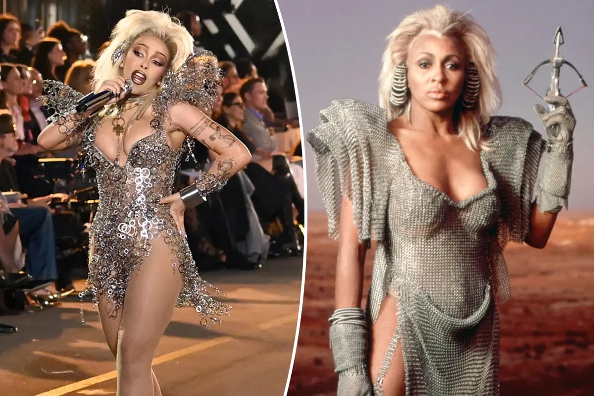 Doja Cat channels Tina Turner in chainmail dress for Vogue World: Hollywood performance