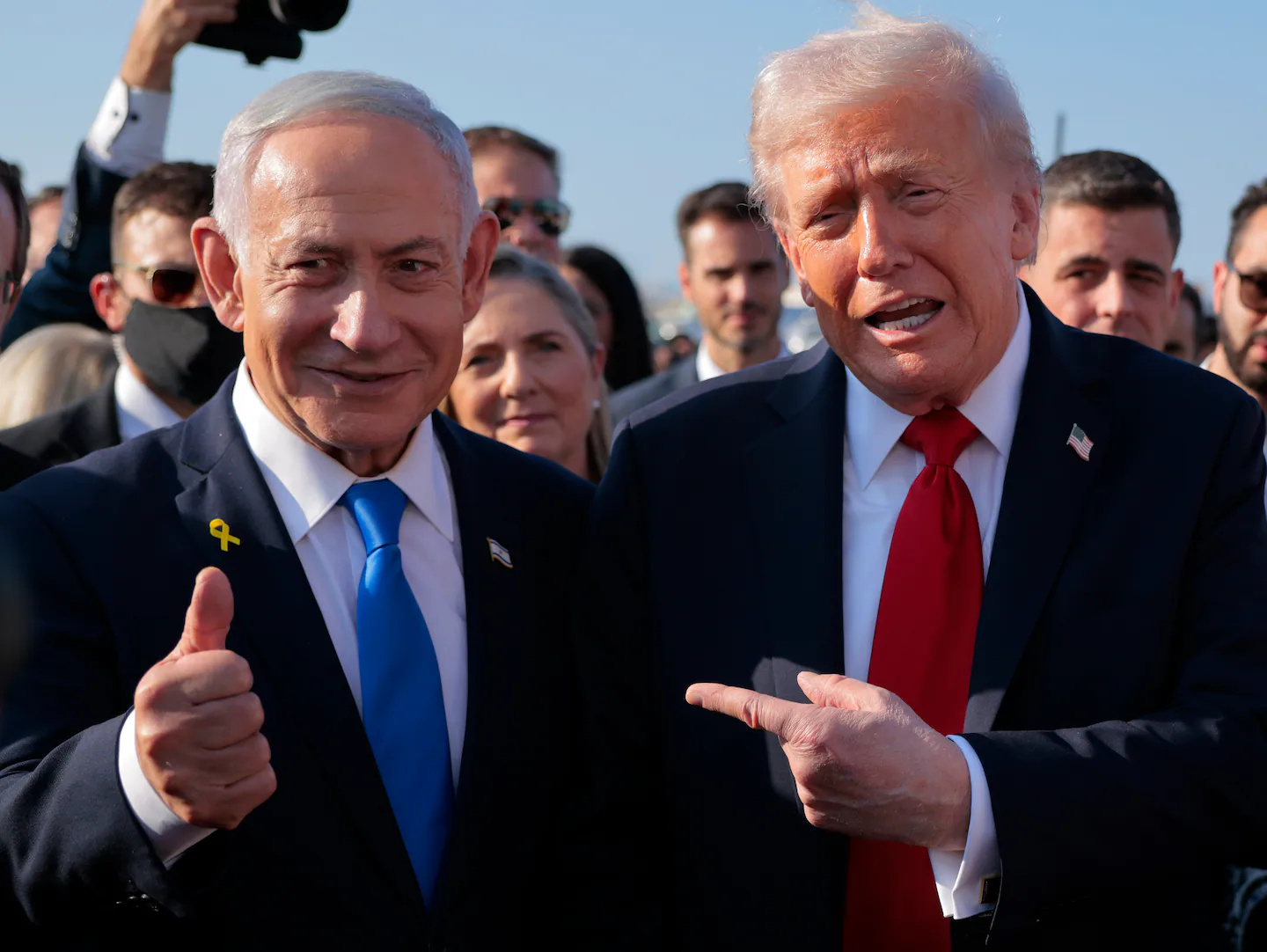 Trump says ‘I will decide’ what is right for Israel