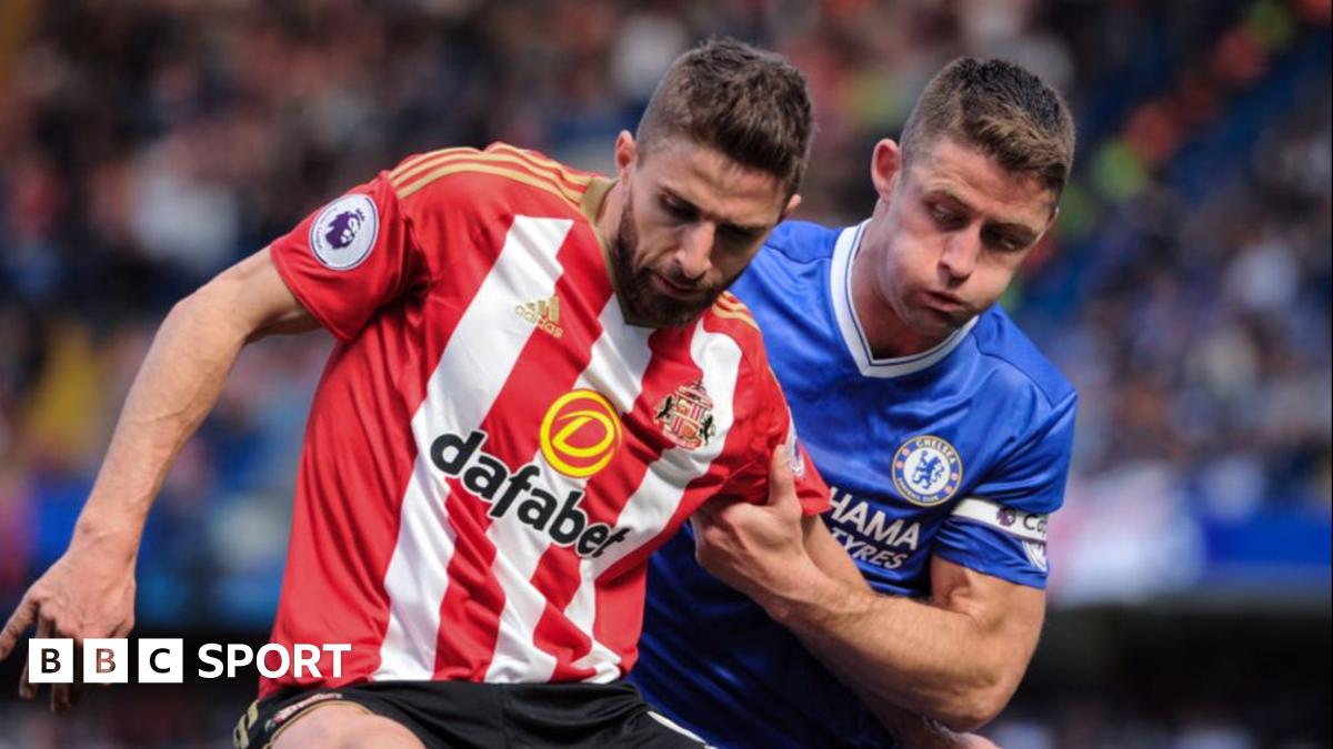 Can you name the line-ups from Chelsea 5-1 Sunderland in 2017?