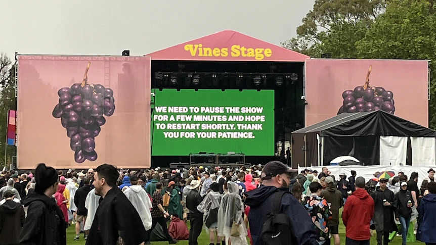 Storms disrupt Adelaide's  Harvest Rock and OzAsia festivals