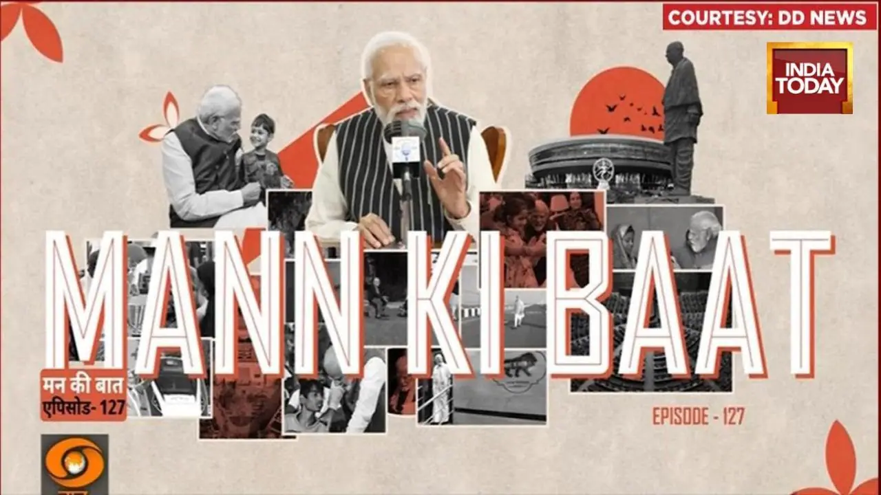 PM's 'Mann Ki Baat': Call to celebrate Vande Matram's 150th year & Run for Unity