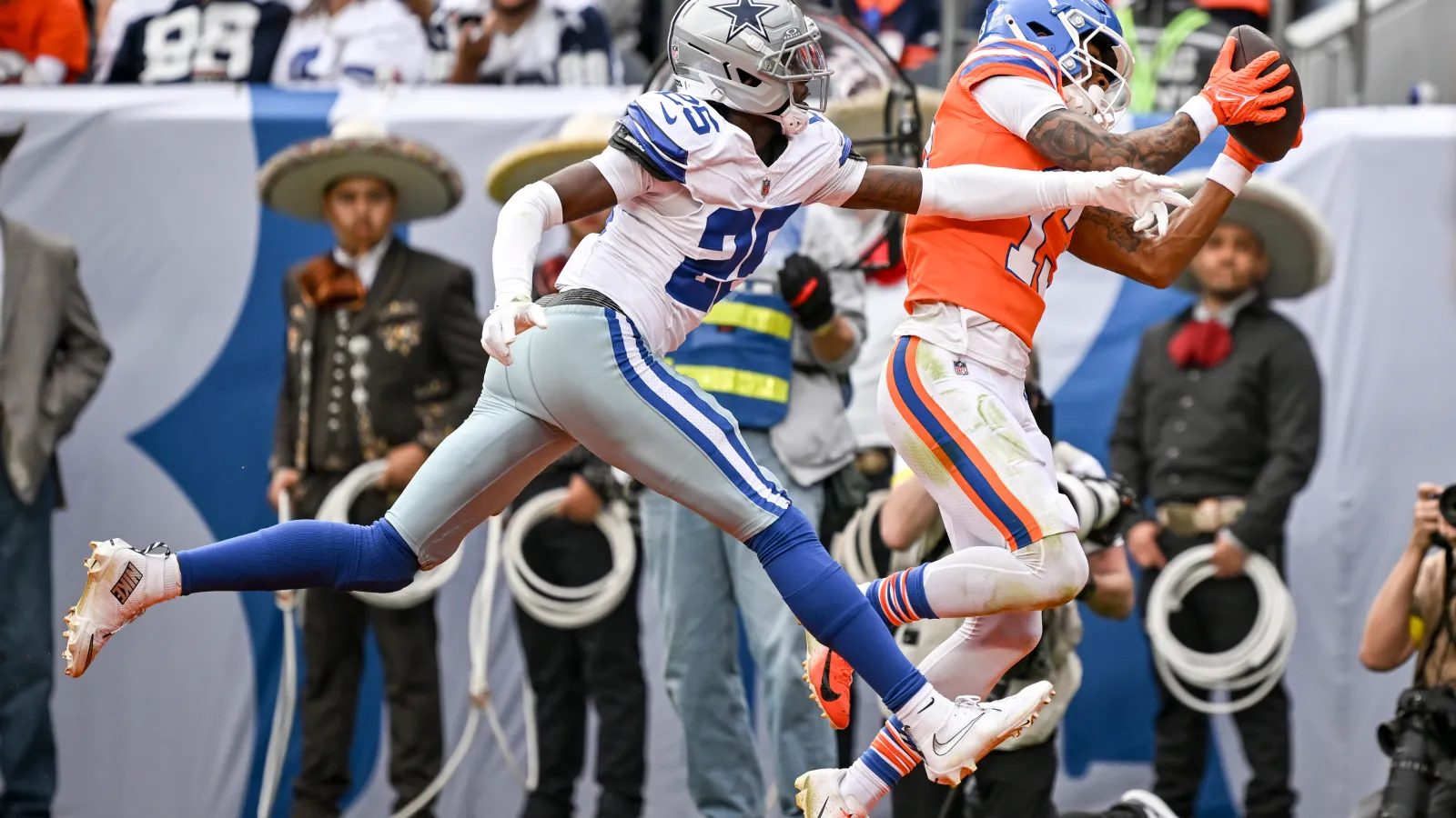 Broncos analysis: RJ Harvey, rookie class shine in blowout win over Dallas. ‘Maybe they read someone’s article.’