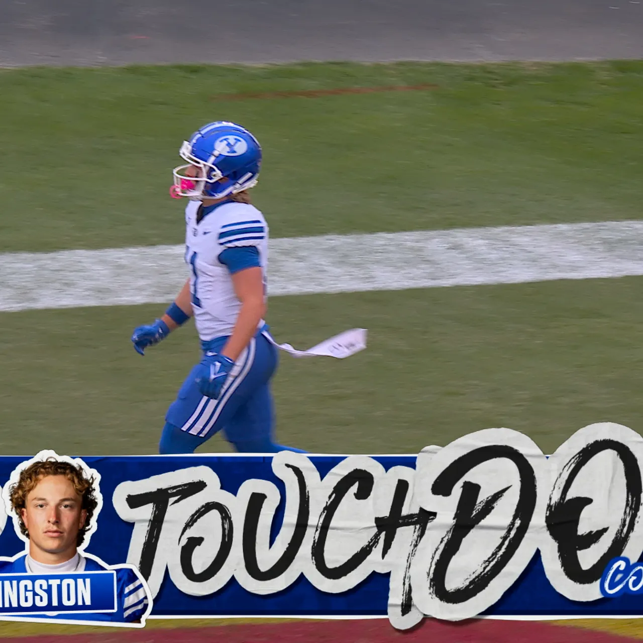 Bear Bachmeier finds Parker Kingston for 12-yard TD, trimming BYU's deficit against Iowa State