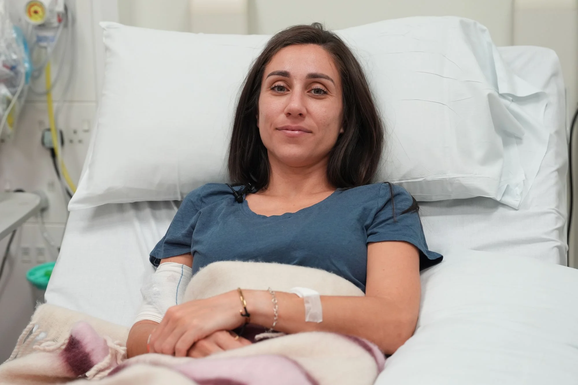 Biology teacher becomes first UK patient to receive ‘gamechanger’ therapy for MS