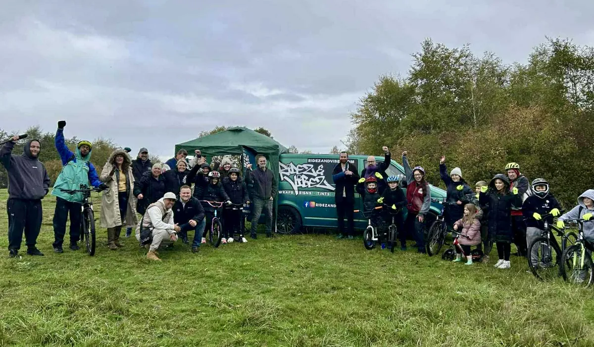 Pump track at Burntwood beauty spot a step nearer as campaigners get in the groove