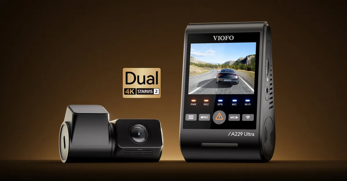 VIOFO's new A229 Ultra two and three-channel dash cams with first savings + FREE 256GB microSD starting from $340